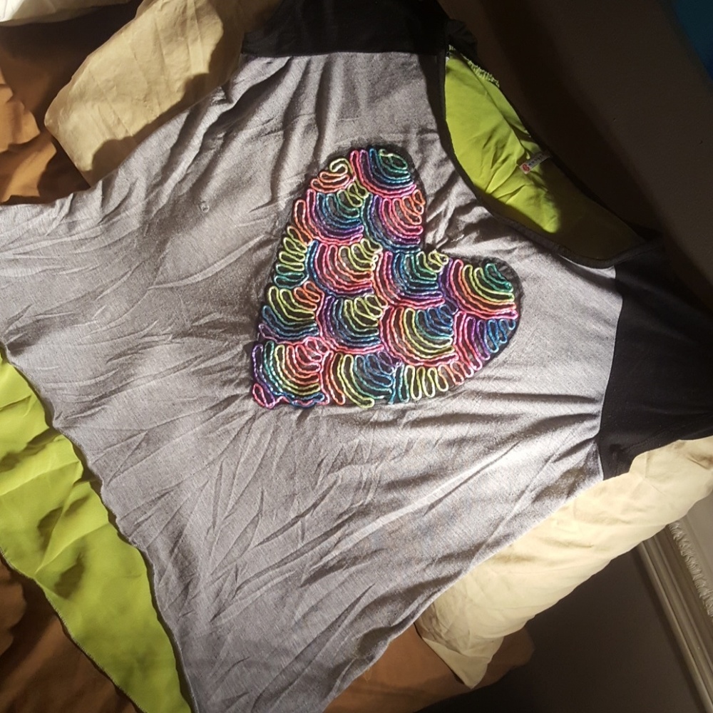 Neon Heart Blouse🎈